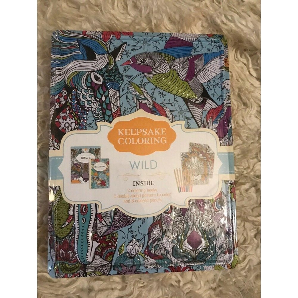 WILD keepsake coloring by Parragon books LTD 2016